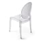 Atlas Commercial Products Sofia Stacking Chair with UV Protection Chair, Clear SC4CLR - alternate 4